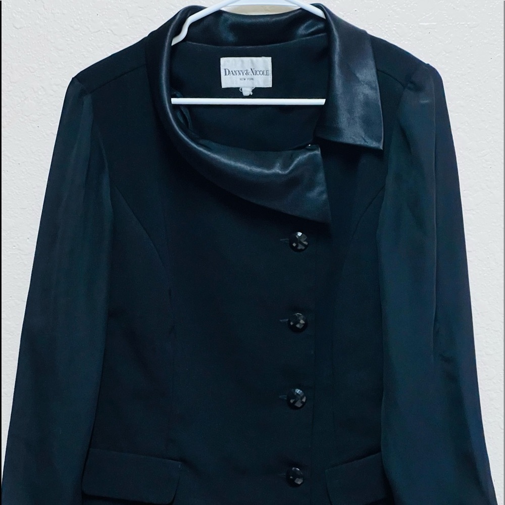 Danny & Nicole Button Jacket Size 14